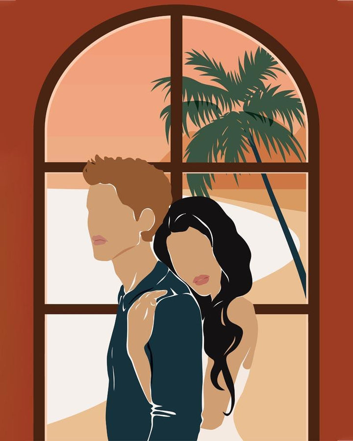 Malen nach Zahlen - People Illustration 19