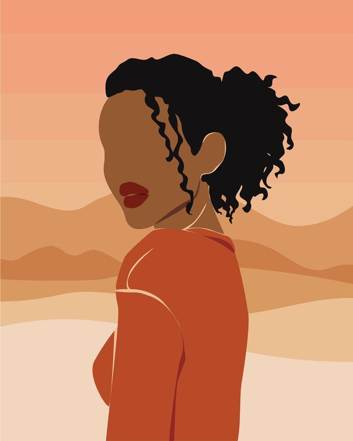 Malen nach Zahlen - People Illustration 21