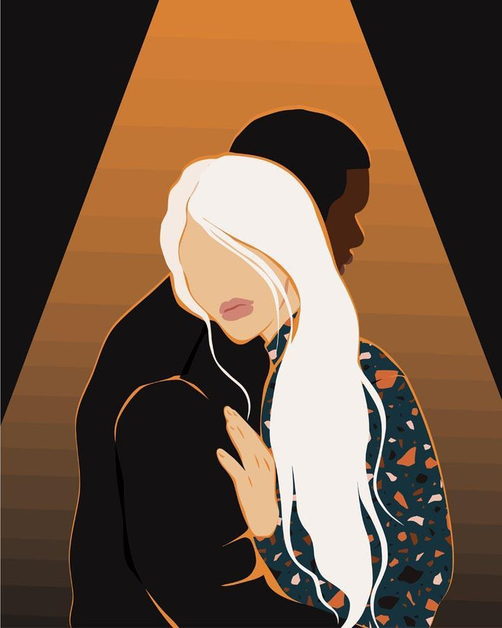 Malen nach Zahlen - People Illustration 22