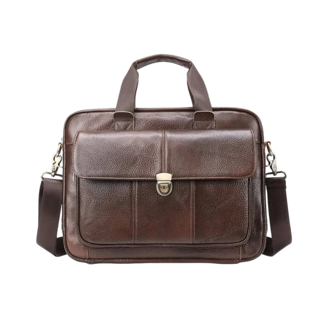 Wyatt | Heritage Leather Briefcase (BUY 1 GET 1 FREE)