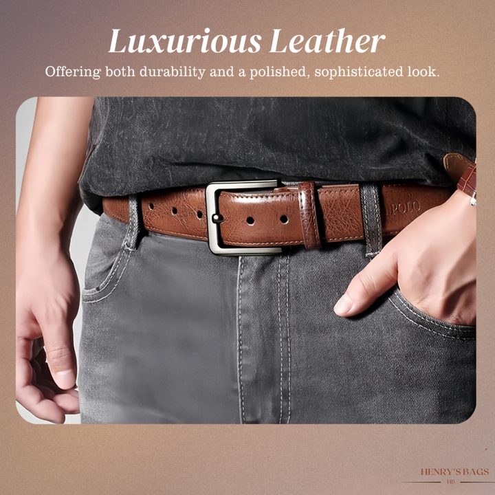 Logan | Belt with Classic Buckle (BUY 1 GET 1 FREE)