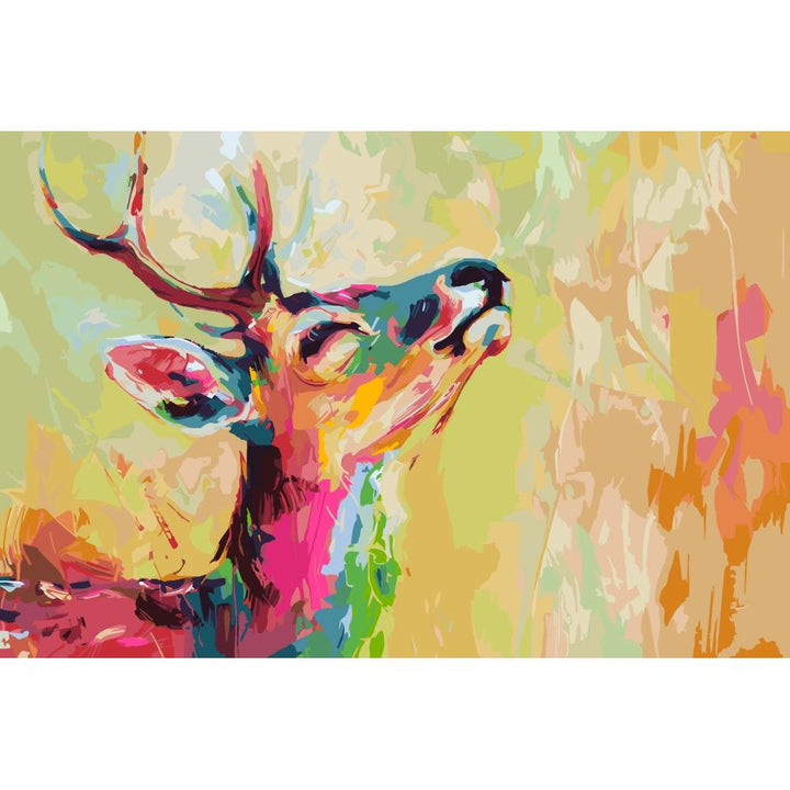 Malen nach Zahlen - Proud Deer - Premium Painting