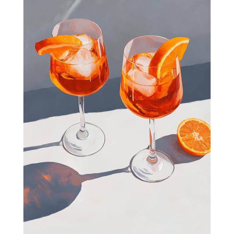 Malen nach Zahlen - Summer Cocktails