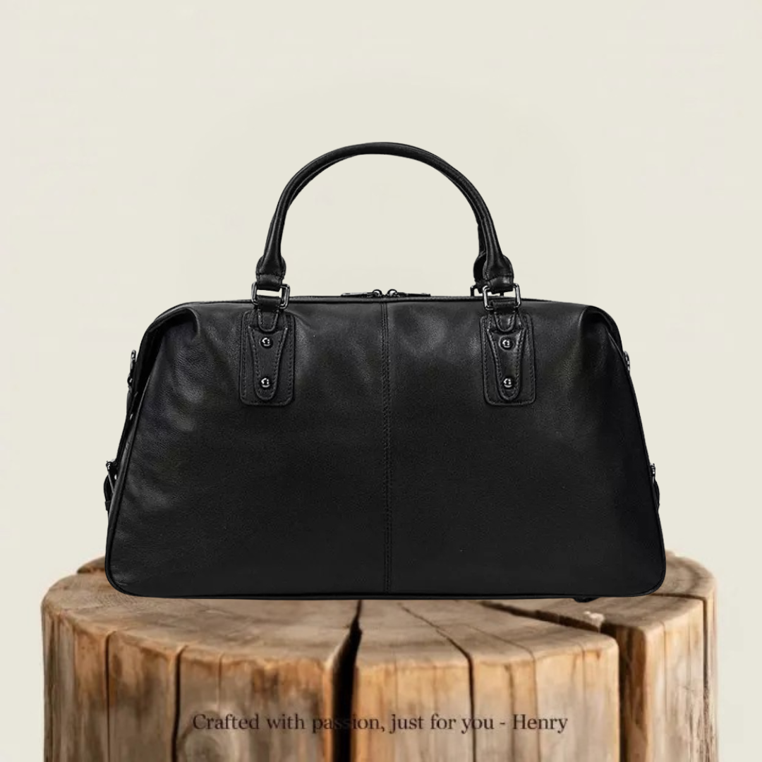 Aallborg | Black Leather Bag