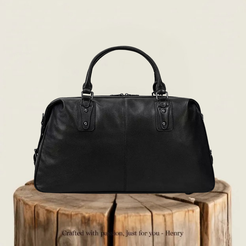 Aallborg | Black Leather Bag