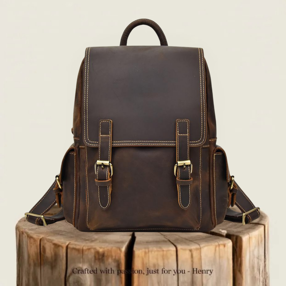Almeria | Leather Backpack for Women