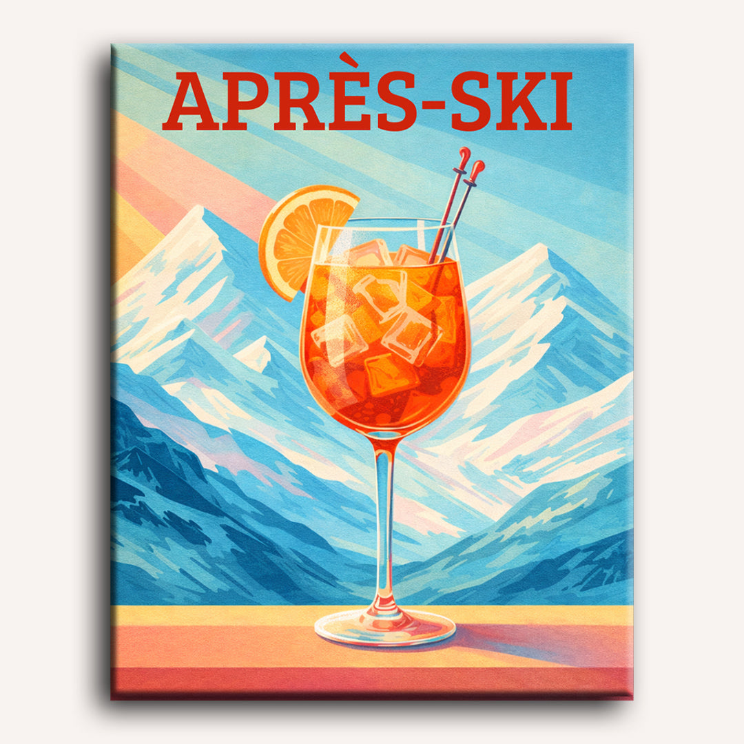 Malen nach Zahlen - Après-Ski Aperol