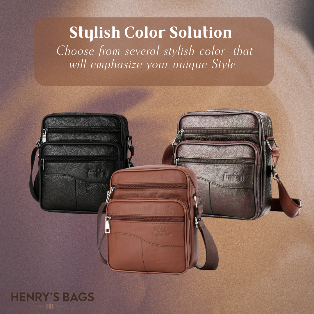 Arlo | Leather Multifunctional Shoulder Bag