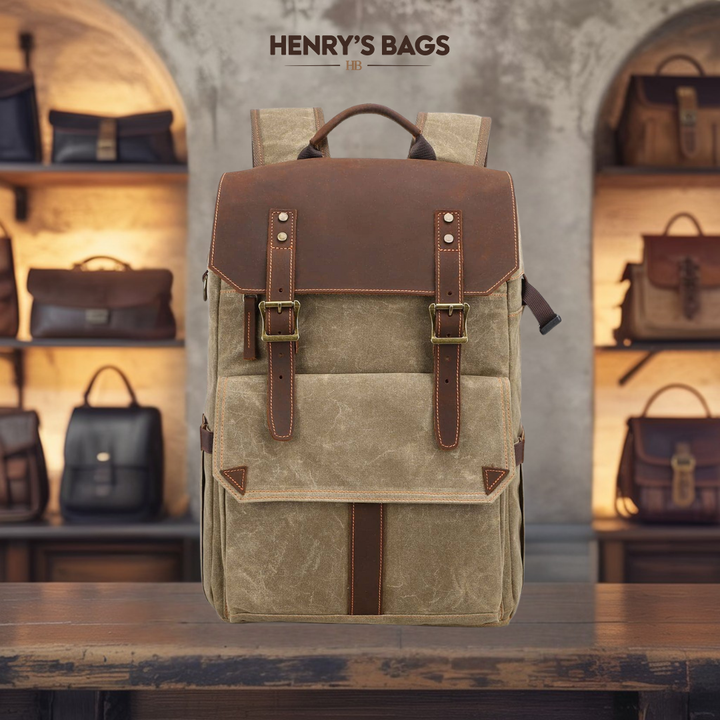 Oslo | Vaxat Canvas Backpack (BUY 1 GET 1 FREE)