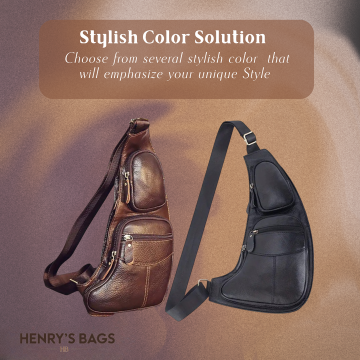 Beckett | Vintage Leather Chest Sling Bag (BUY 1 GET 1 FREE)