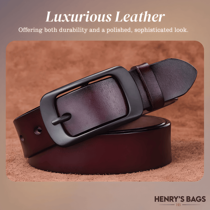 Milan | Everyday Belt with Square Alloy Buckle (BUY 1 GET 1 FREE)