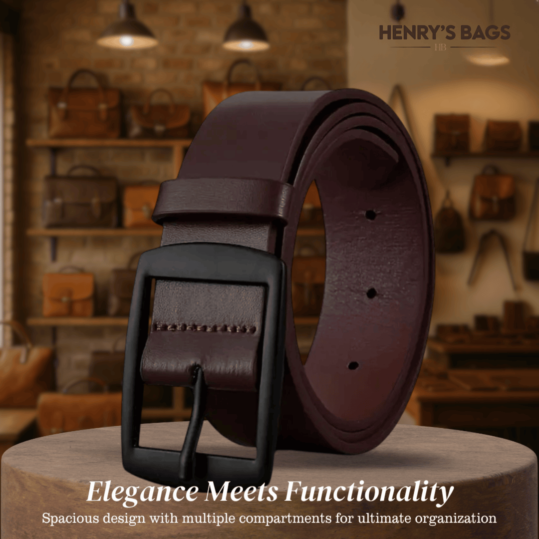 Milan | Everyday Belt with Square Alloy Buckle (BUY 1 GET 1 FREE)