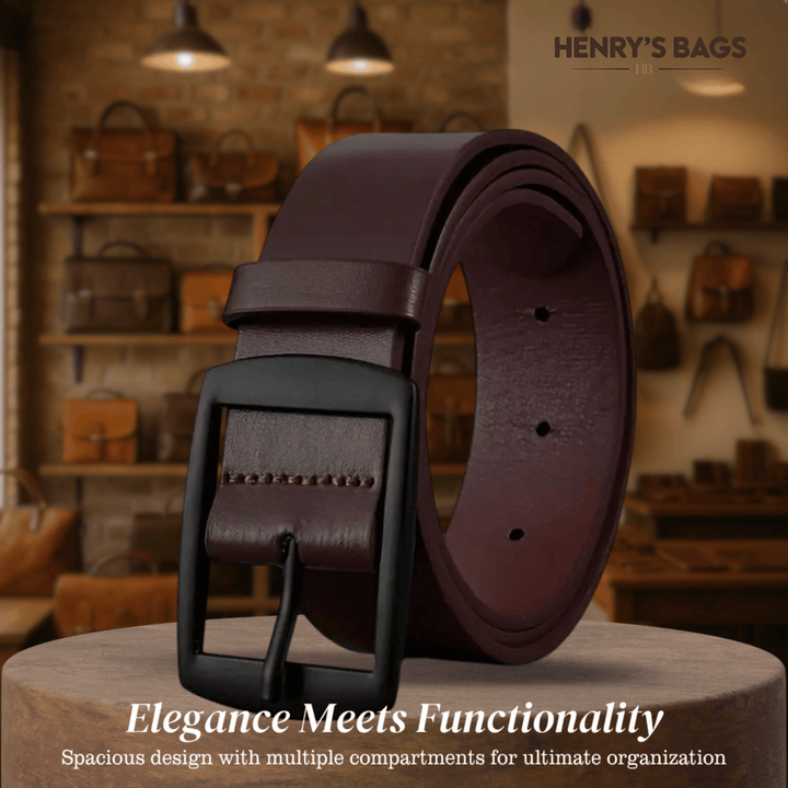Milan | Everyday Belt with Square Alloy Buckle (BUY 1 GET 1 FREE)