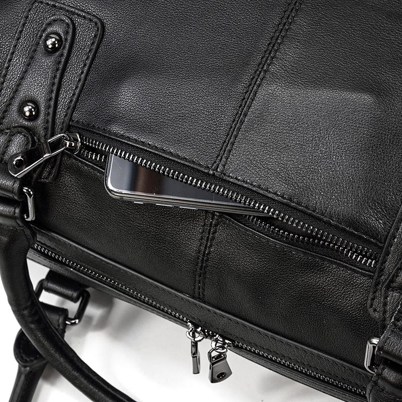 Aallborg | Black Leather Bag (BUY 1 GET 1 FREE)