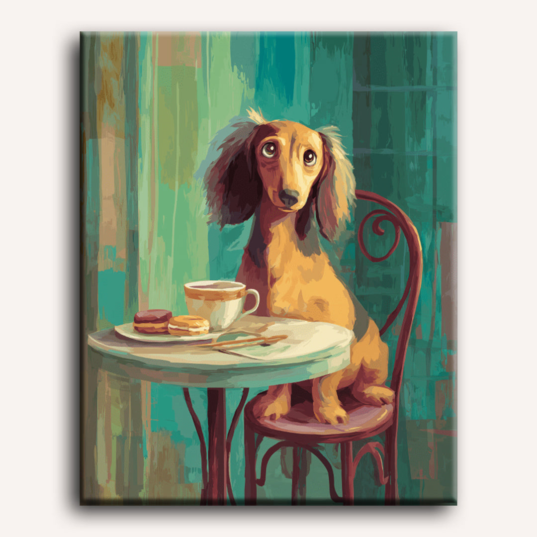 Malen nach Zahlen - Café-Träumer