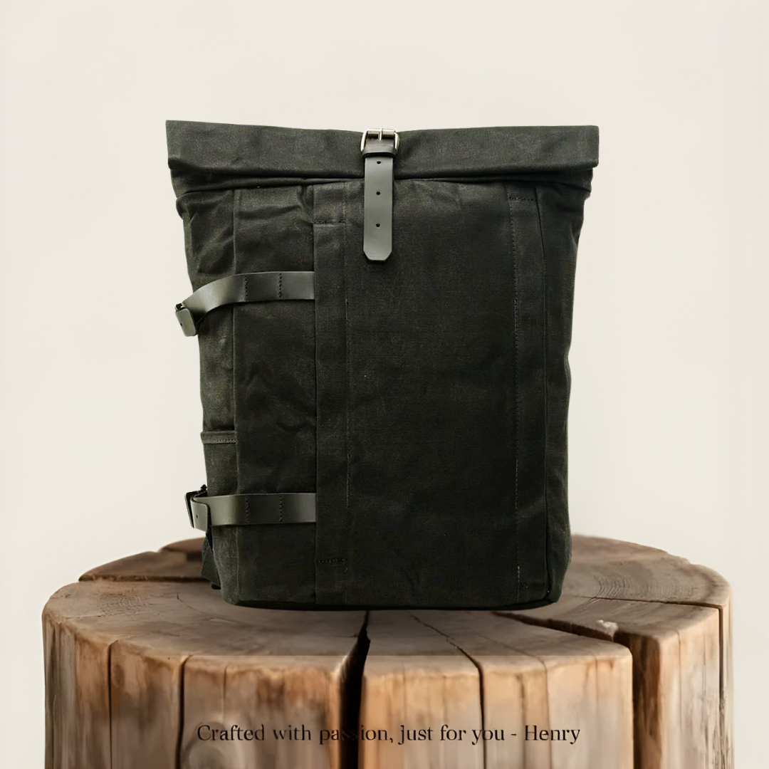 Cortina | Canvas Motorcycle Backpack
