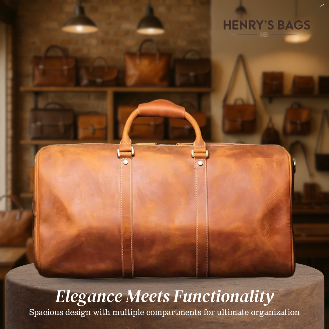 Easton | Full-Grain Leather Duffel