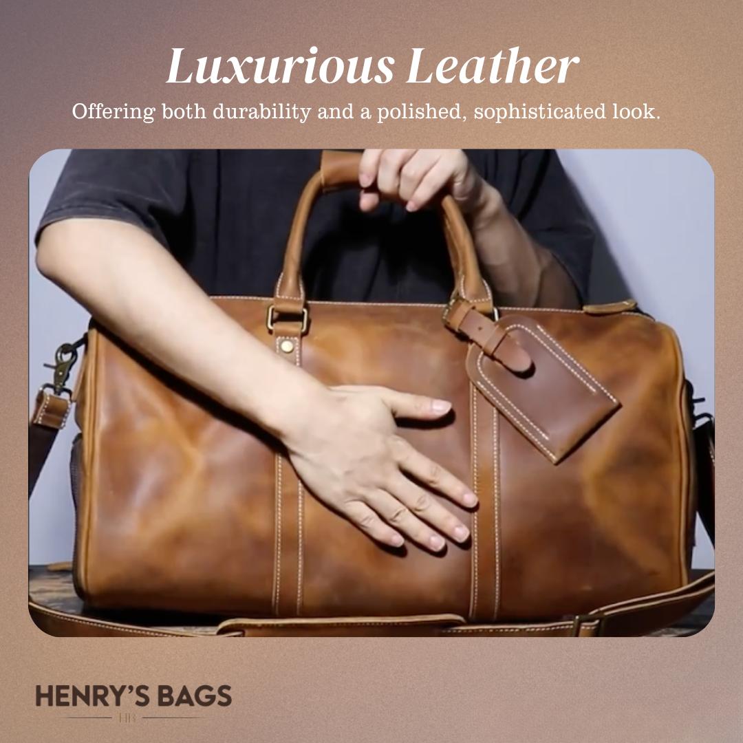 Easton | Full-Grain Leather Duffel