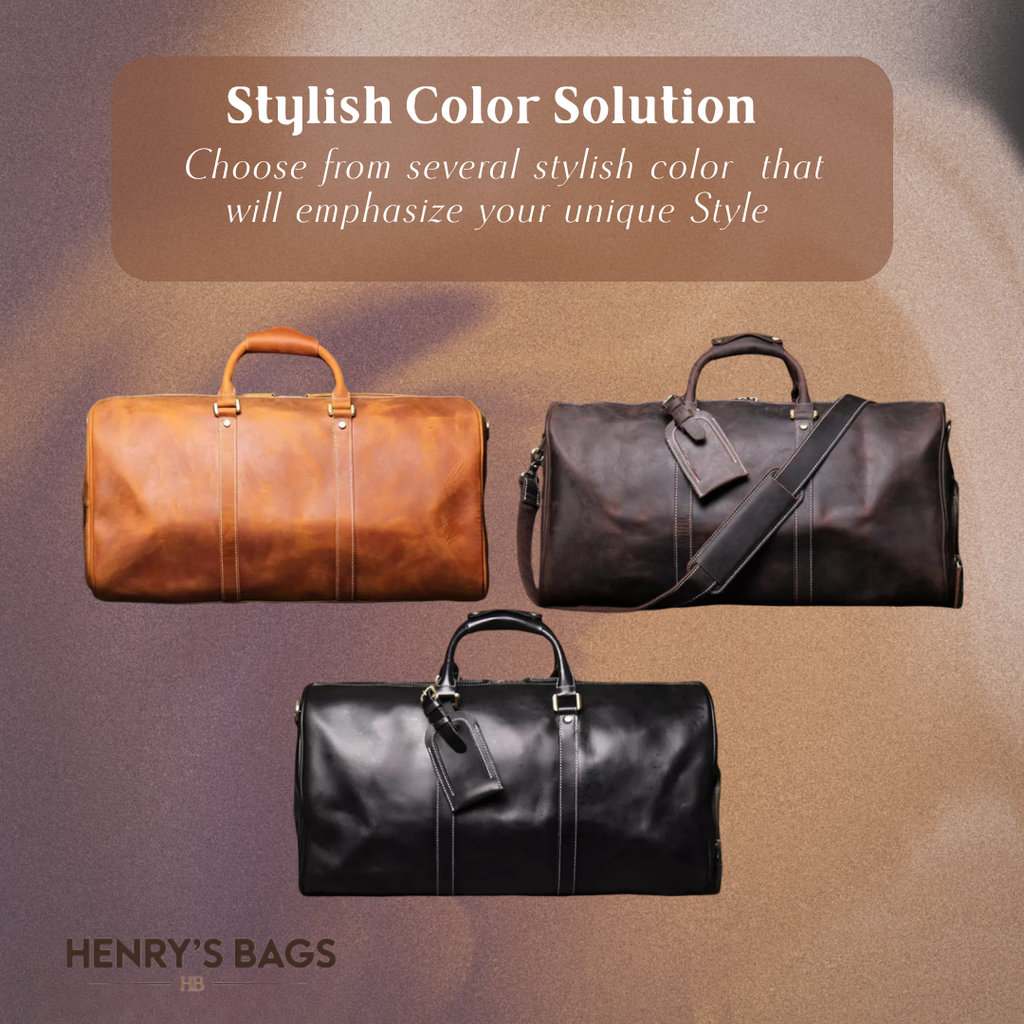 Easton | Full-Grain Leather Duffel