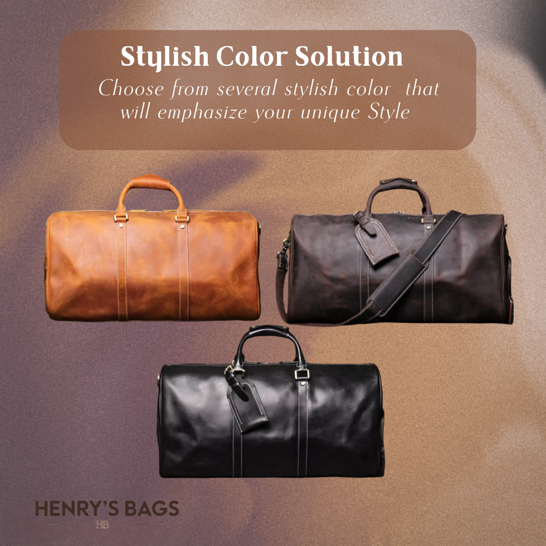 Easton | Full-Grain Leather Duffel