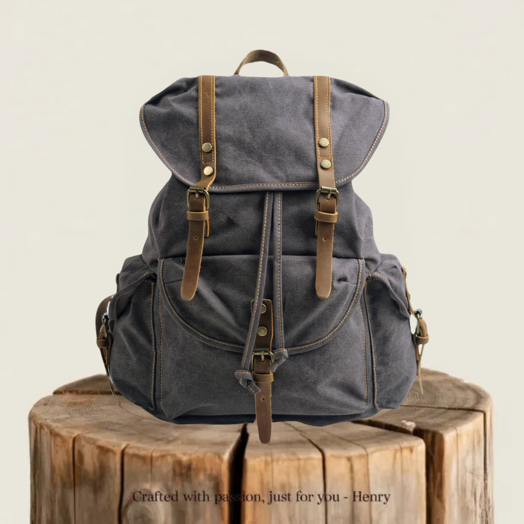 Interlaken | Military Canvas Backpack