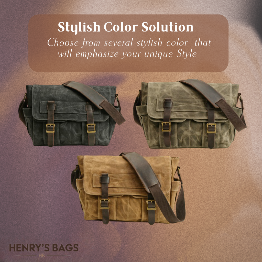 Jarred | Durable Stylish Messenger Bag