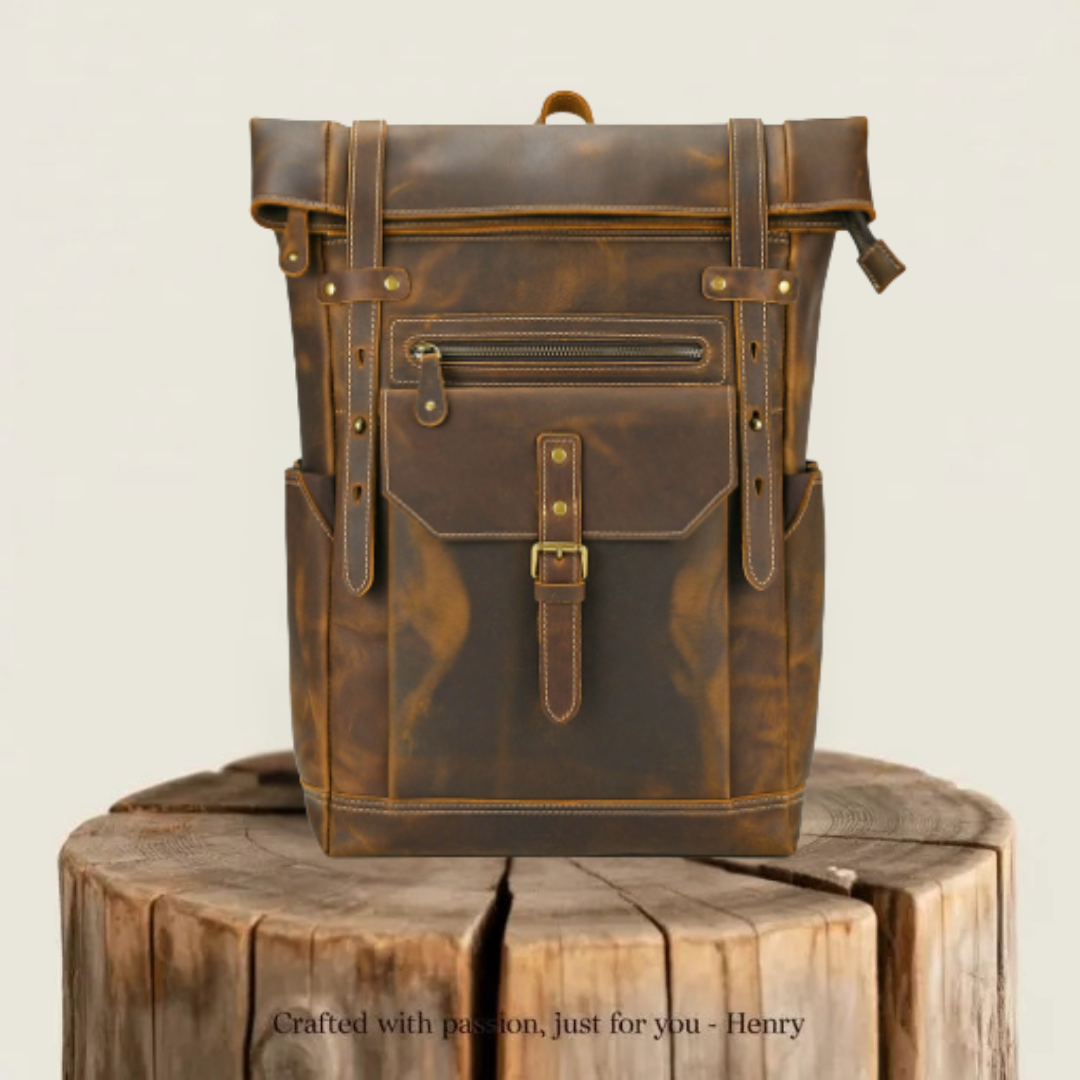 Jasper | Leather Laptop Backpack (BUY 1 GET 1 FREE)