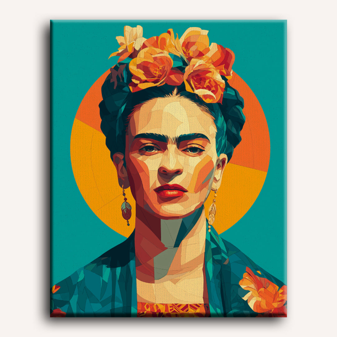 Malen nach Zahlen - Einfach Frida