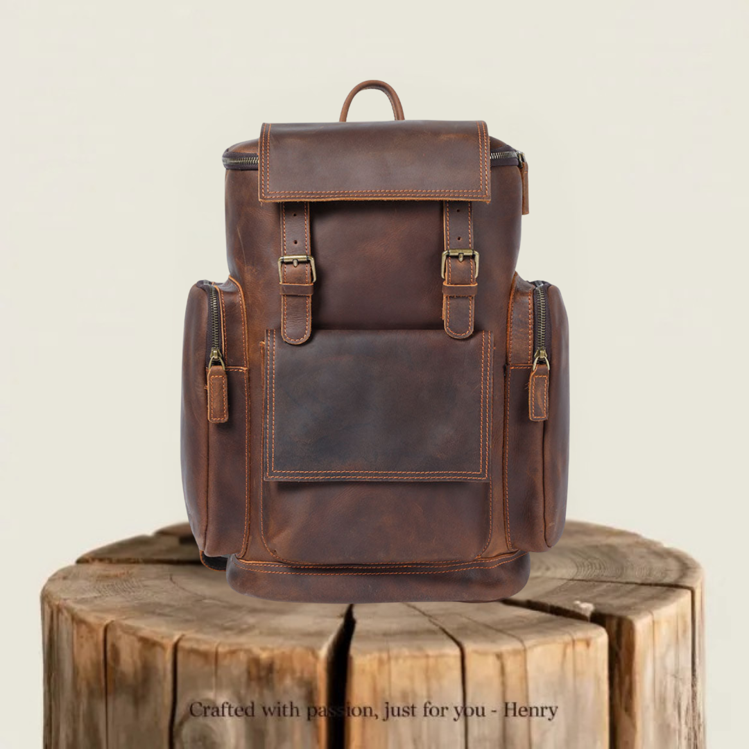 Kalmar | Leather Laptop Backpack