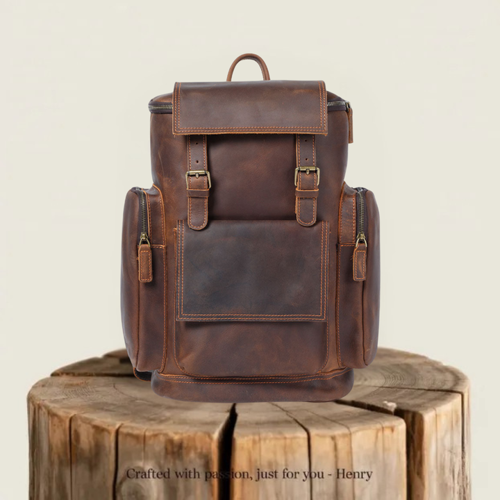 Kalmar | Leather Laptop Backpack (BUY 1 GET 1 FREE)