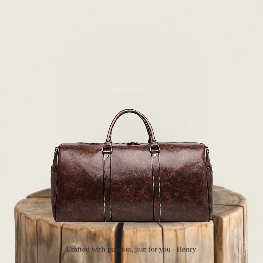 Lennox | Leather Weekender Travel Bag