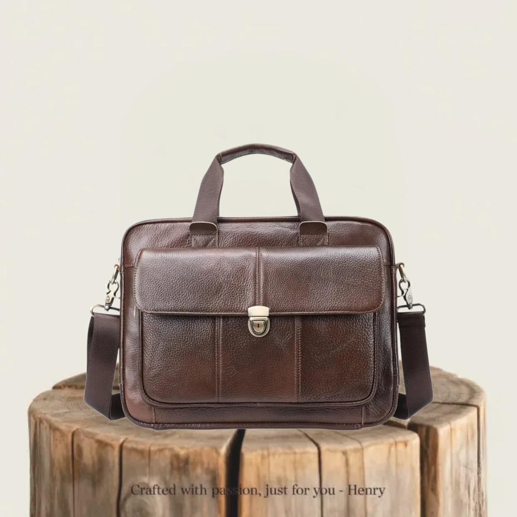 Wyatt | Heritage Leather Briefcase