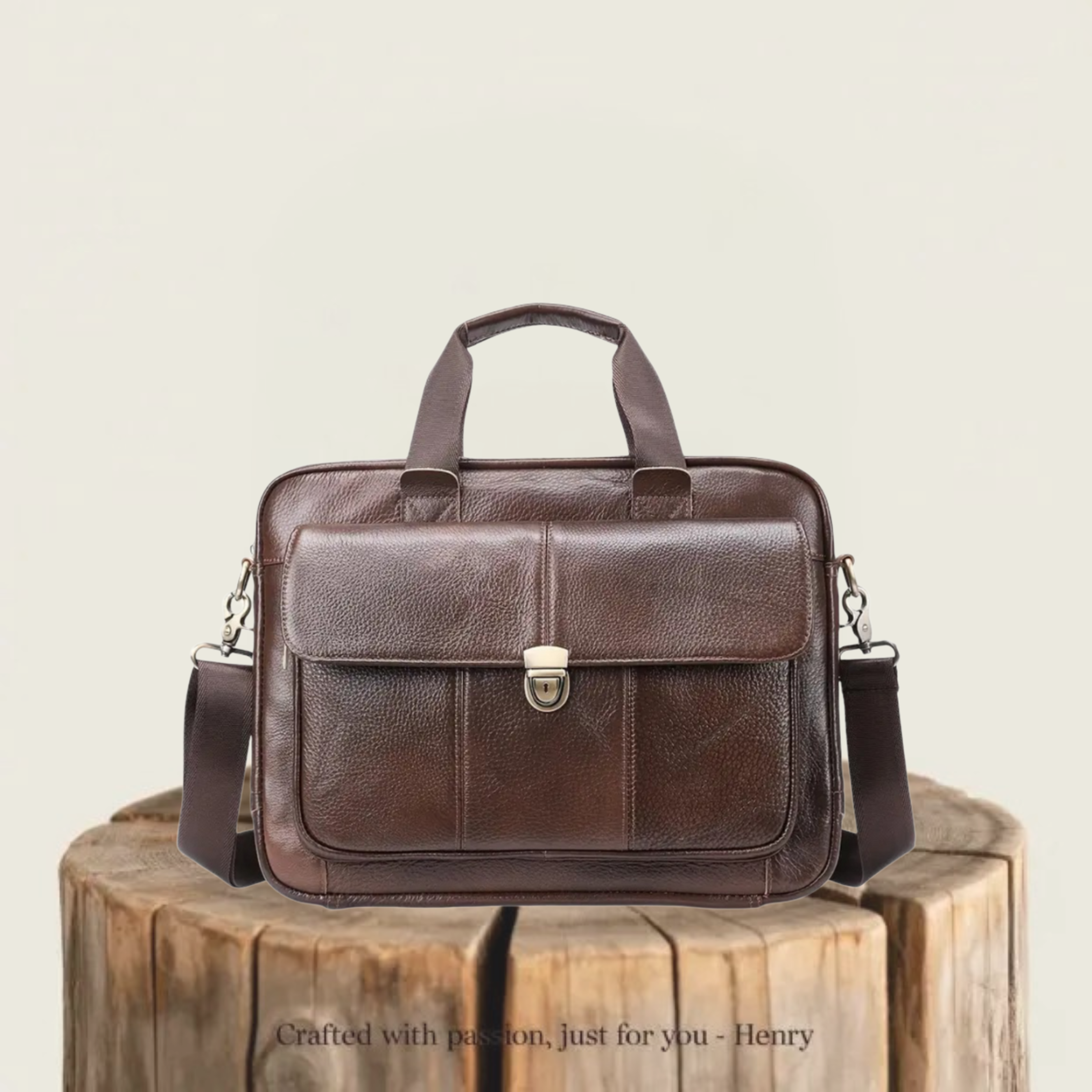Wyatt | Heritage Leather Briefcase
