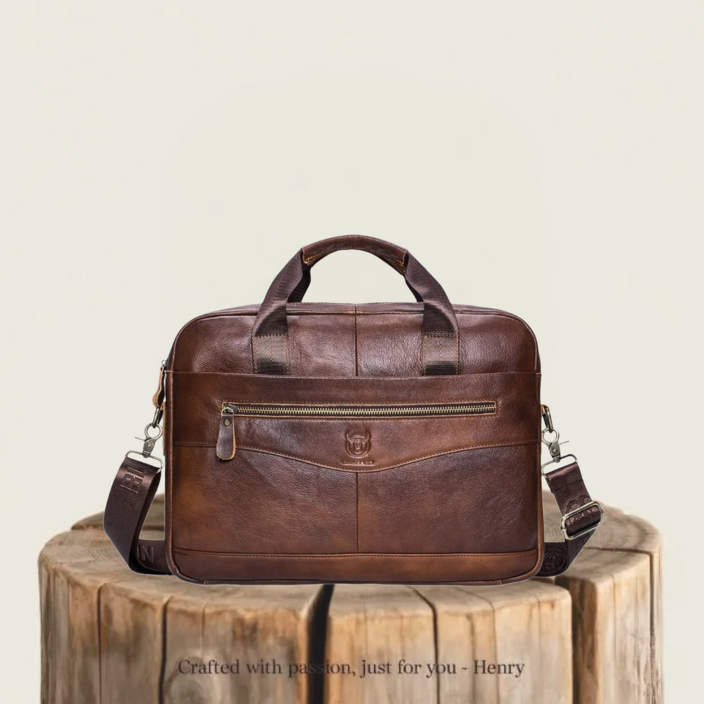 Mason | Professional Leather Laptop Bag