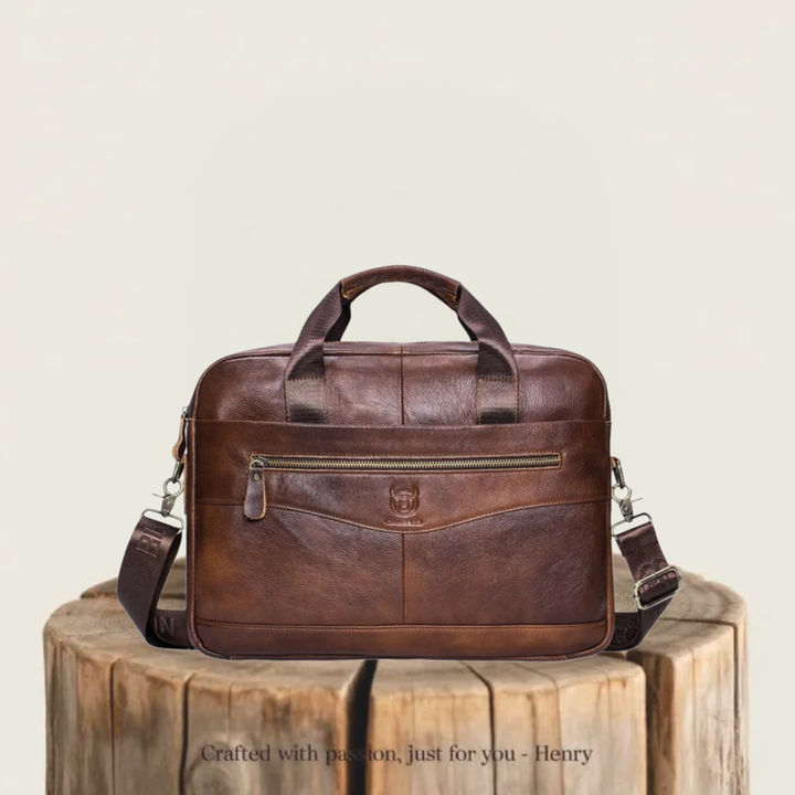 Mason | Professional Leather Laptop Bag (BUY 1 GET 1 FREE)
