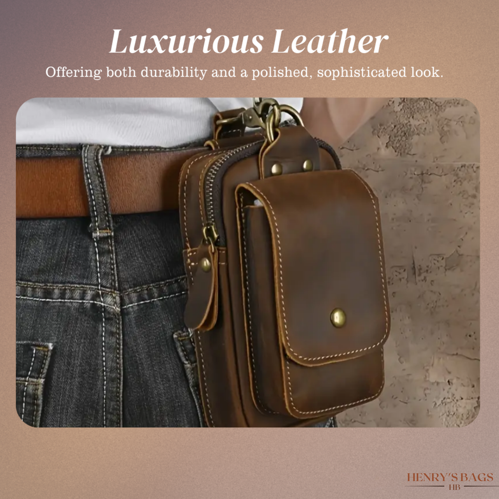 Denver | Vintage Leather Waist Pack