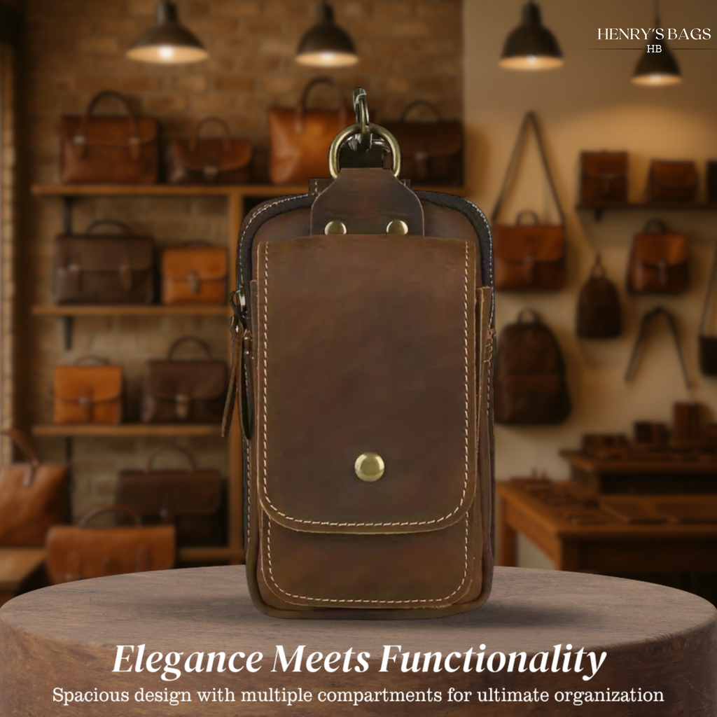 Denver | Vintage Leather Waist Pack