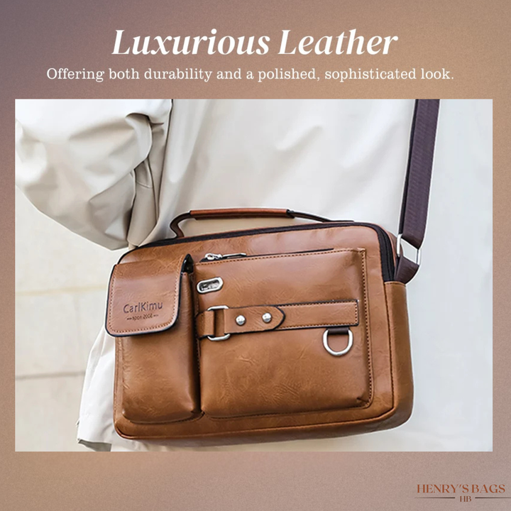 Will | Large Capacity Retro Waterproof Messenger Bag (BUY 1 GET 1 FREE)