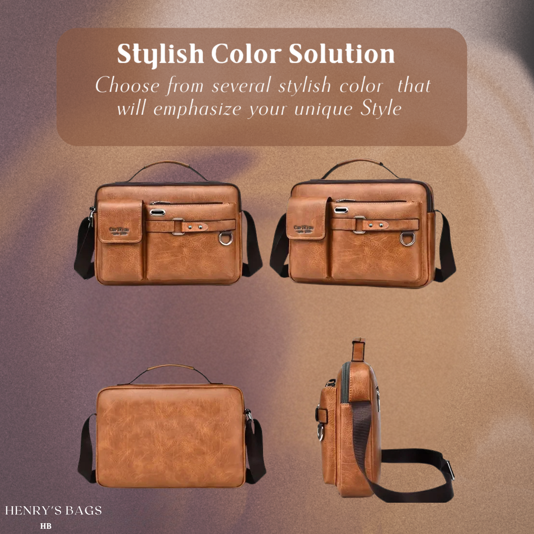 Will | Large Capacity Retro Waterproof Messenger Bag (BUY 1 GET 1 FREE)