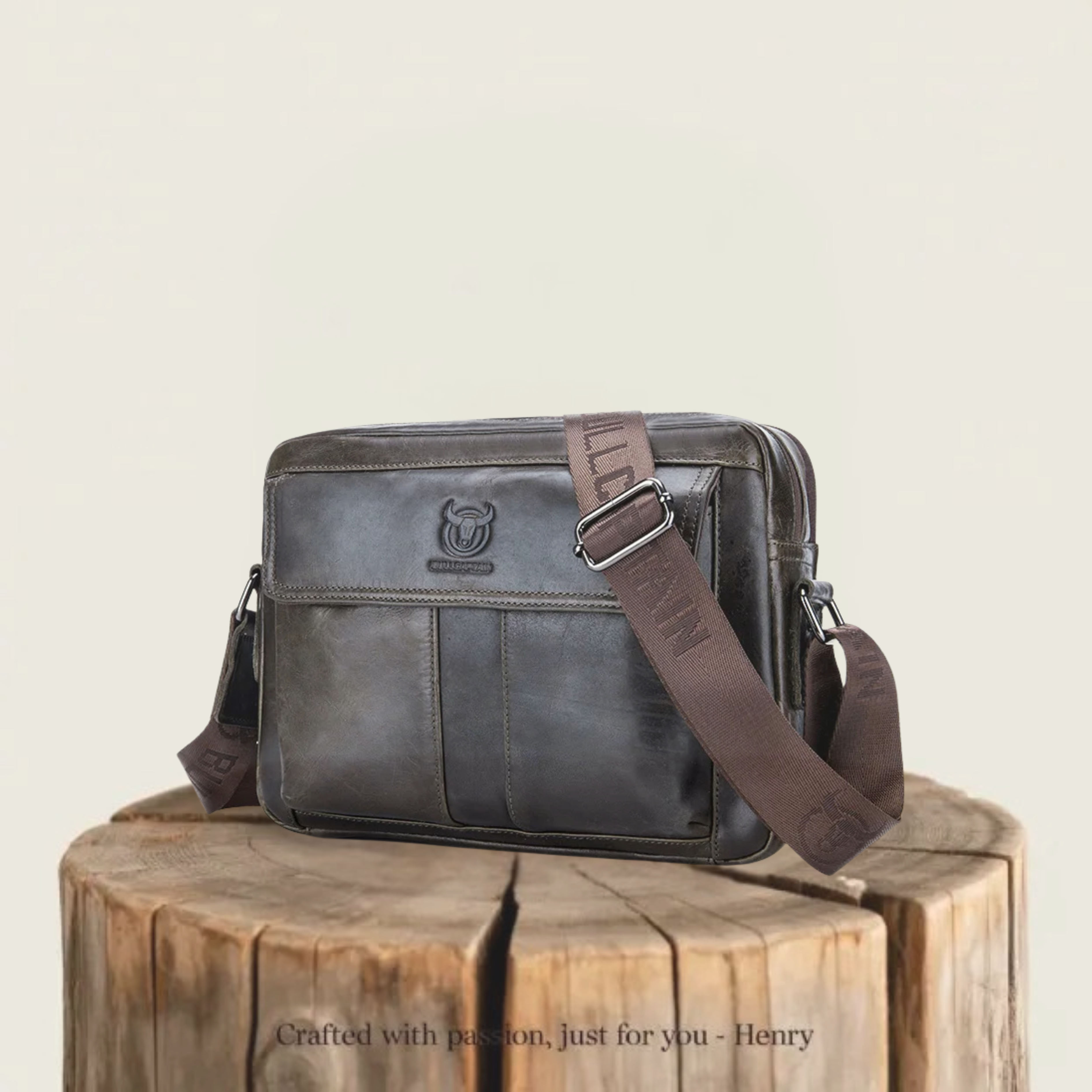 Greg | Genuine Leather Multifunctional Handbag