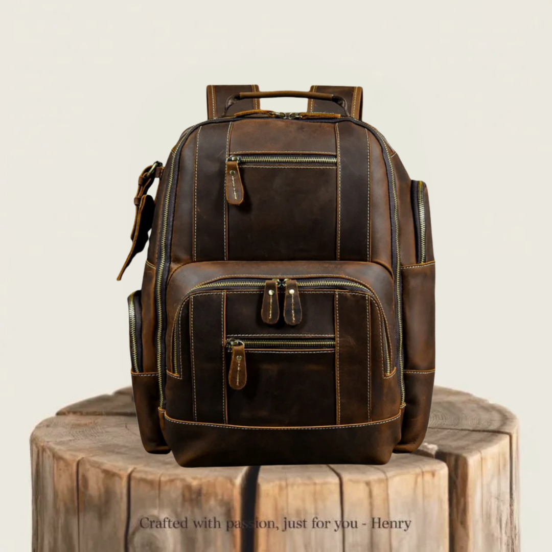 Nathan | Fashion Ample Leather Backpack (BUY 1 GET 1 FREE)