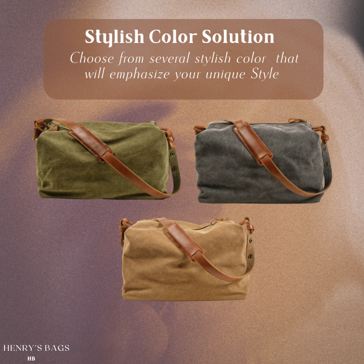 Camden | Heritage Canvas Duffle Bag (BUY 1 GET 1 FREE)