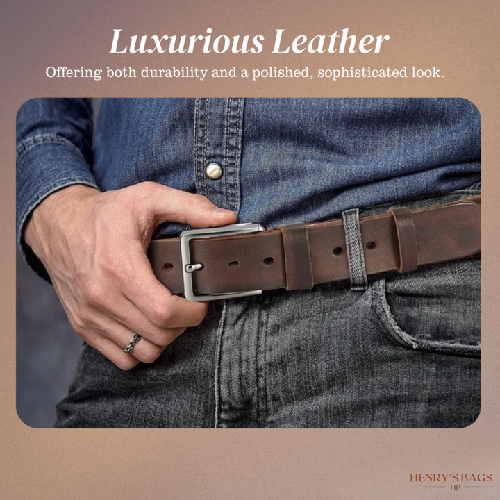 Kenton | Adjustable Quality Leather Belt (BUY 1 GET 1 FREE)