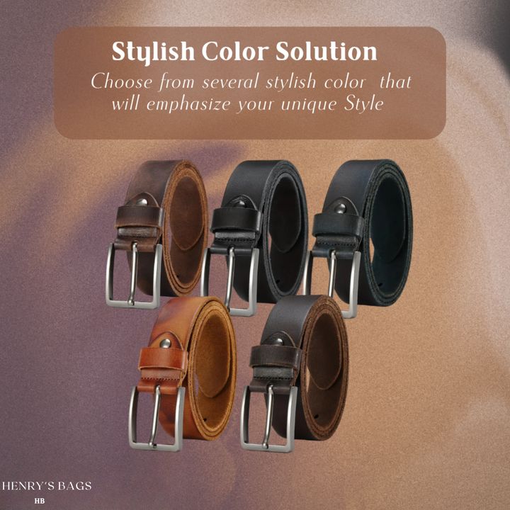 Kenton | Adjustable Quality Leather Belt (BUY 1 GET 1 FREE)