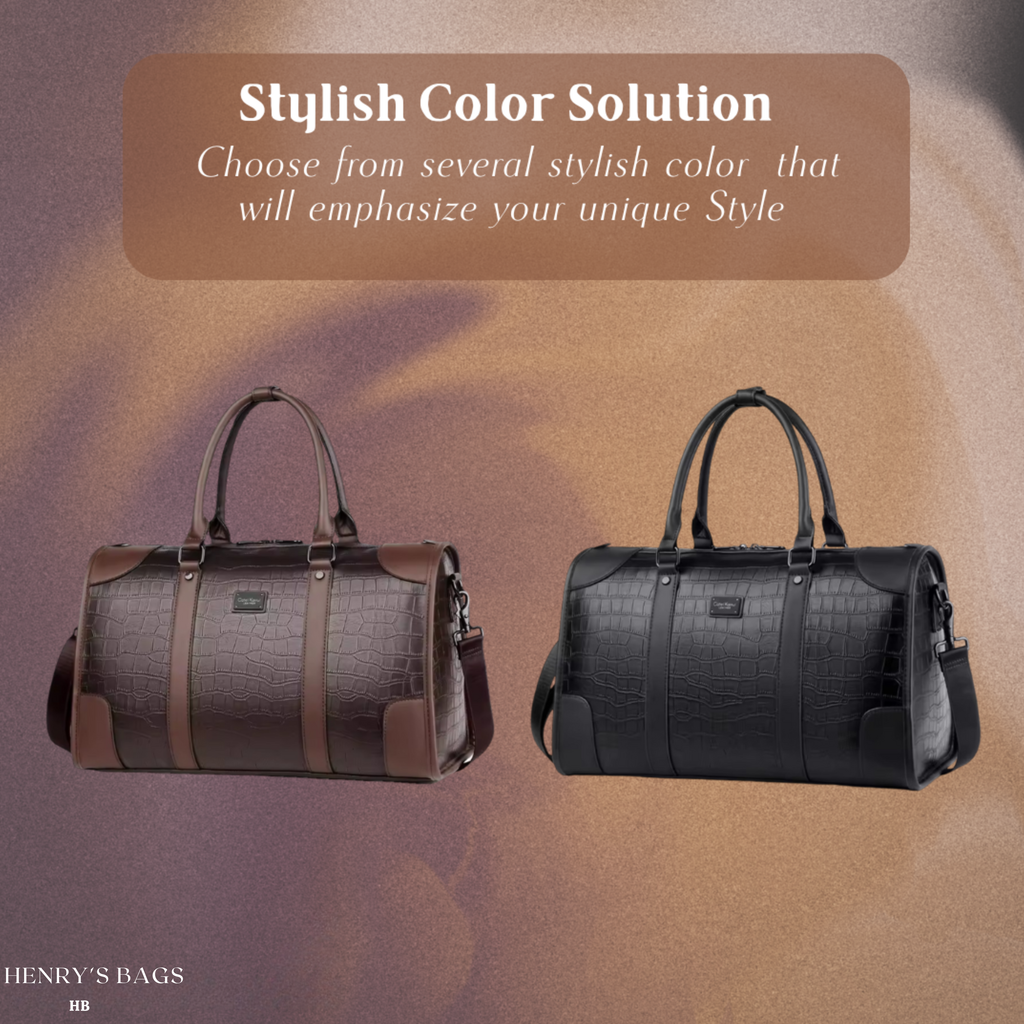 Riveton | Classic Weekender Duffle Bag