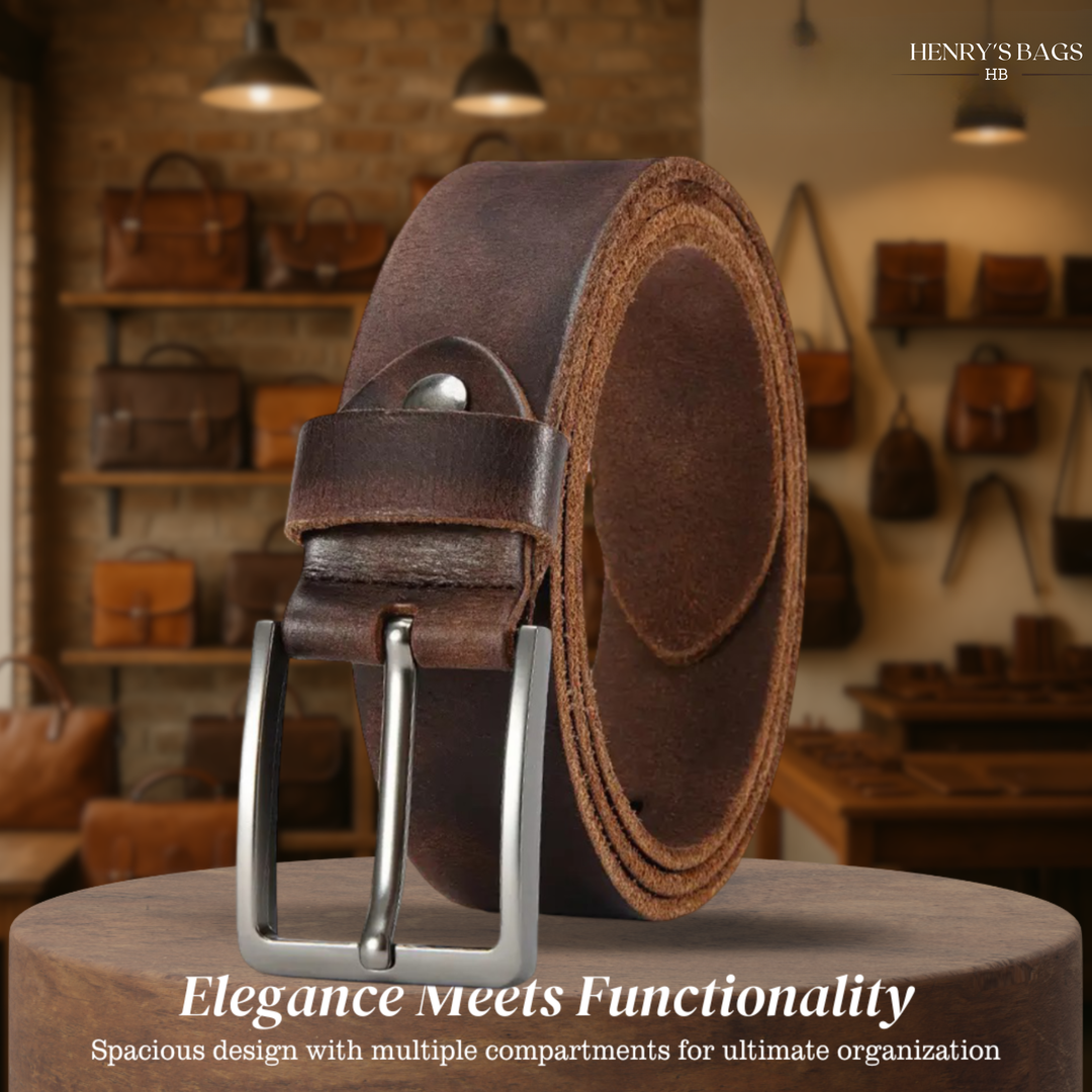 Kenton | Adjustable Quality Leather Belt (BUY 1 GET 1 FREE)