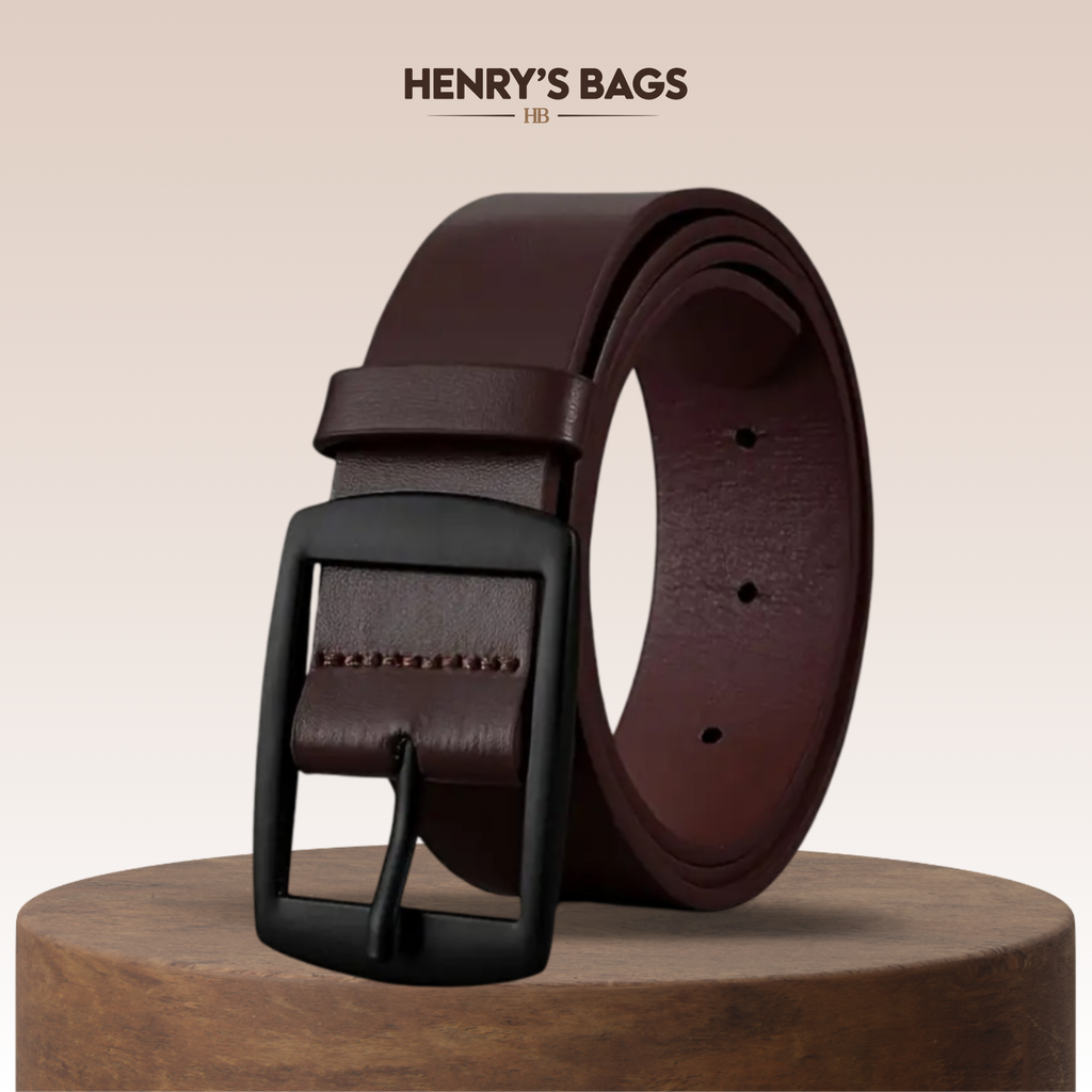 Milan | Everyday Belt with Square Alloy Buckle