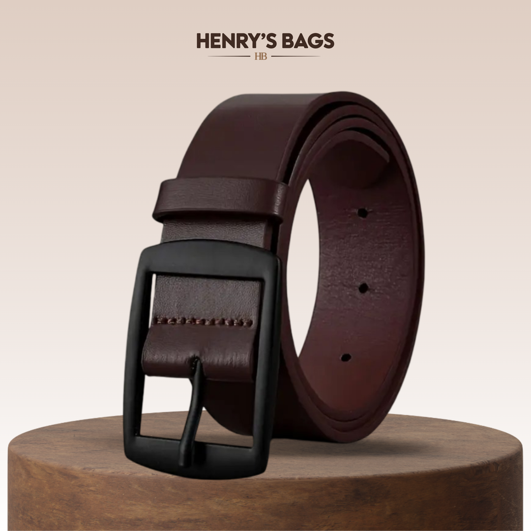 Milan | Everyday Belt with Square Alloy Buckle (BUY 1 GET 1 FREE)