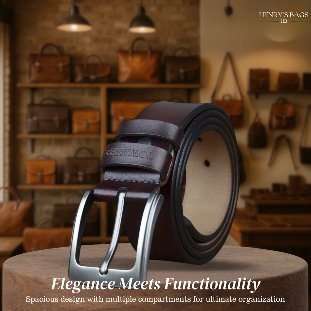 Noah | Vintage Belt with Square Pin Buckle (BUY 1 GET 1 FREE)