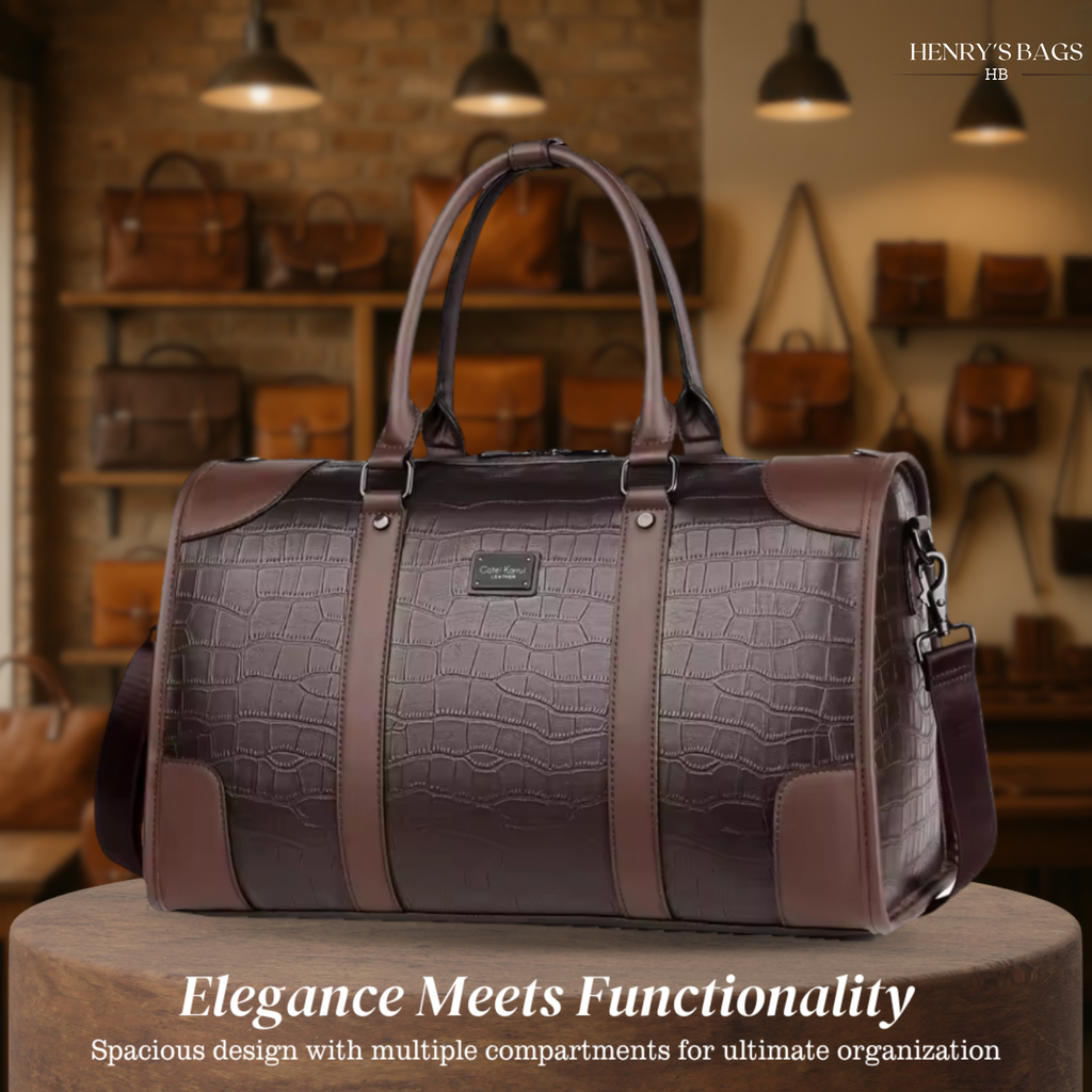 Riveton | Classic Weekender Duffle Bag